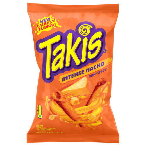 Takis Non-Spicy Intense Nacho Tortilla Chips