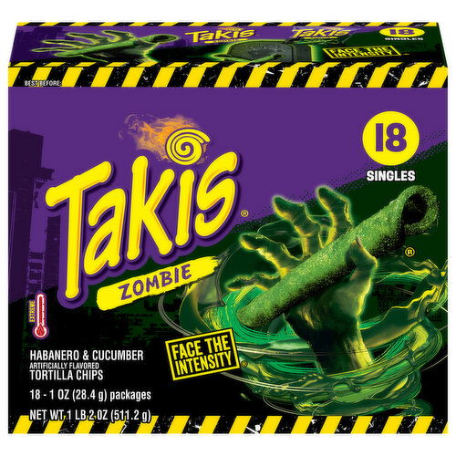 Takis Extreme Zombie Tortilla Chips