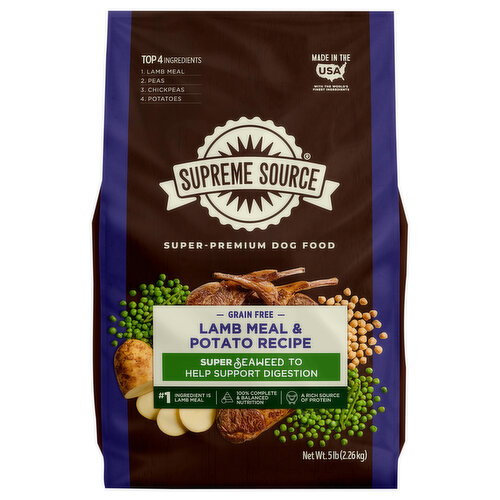 Supreme Source Grain-Free Super-Premium Lamb Meal and Potato Recipe Dog Food