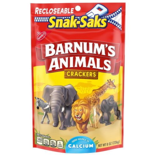 Barnum's Animal Crackers Snak-Saks Crackers Image 1 of 6