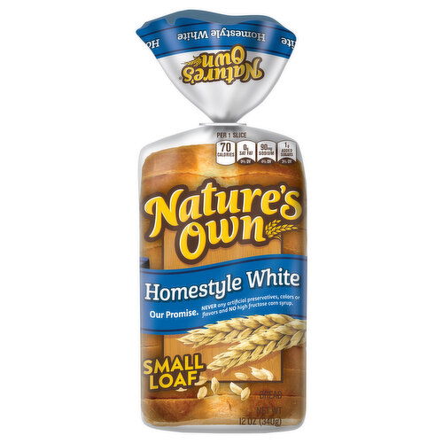 Nature's Own Bread, Small Loaf, Homestyle White
