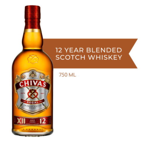 Chivas Regal Blended Scotch Aged 12 Years