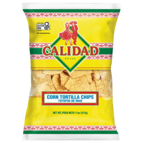Calidad Corn Tortilla Chips Image 1 of 4