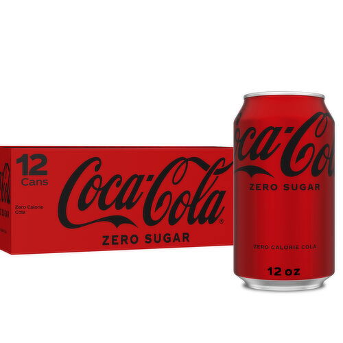 Coca-Cola Zero Sugar Zero Sugar, 12oz