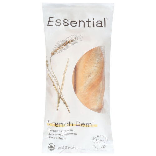 Essential Baguettes, Artisanal, French Demi