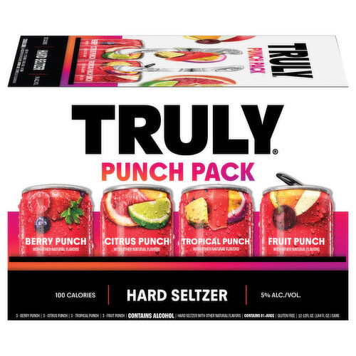 Truly Assorted Hard Seltzer Punch Pack