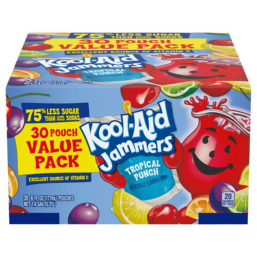 Kool-Aid Tropical Punch Flavored Drink Value Pack