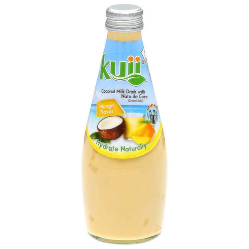 Kuii Mango Flavor Coconut Milk Drink with Coconut Jelly