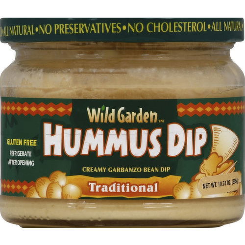 Wild Garden Hummus Dip, Traditional