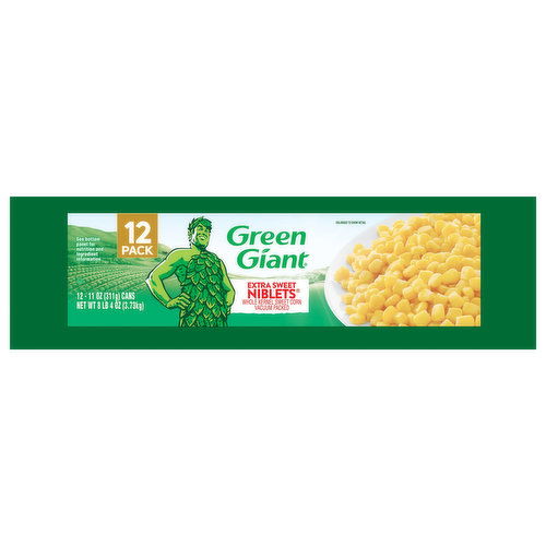 Green Giant Sweet Corn, Whole Kernel, Niblets, Extra Sweet