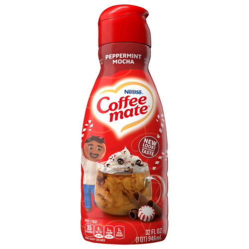Coffee-Mate Non-Dairy Peppermint Mocha Creamer Image 1 of 6