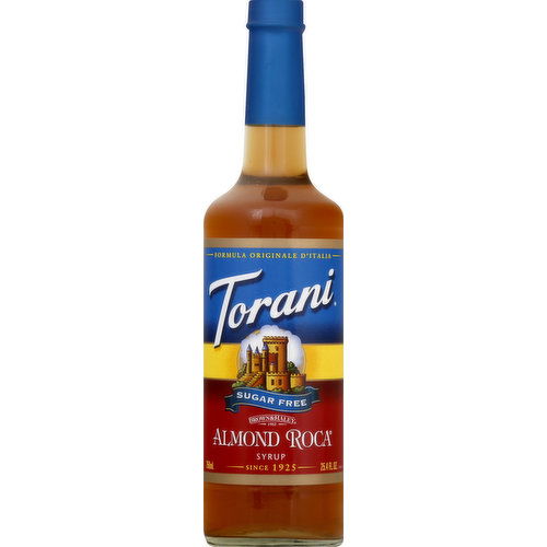 Torani Syrup, Sugar Free