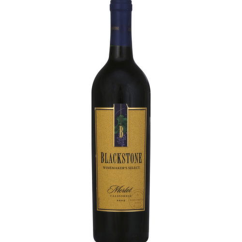 Blackstone Merlot, California, 2009