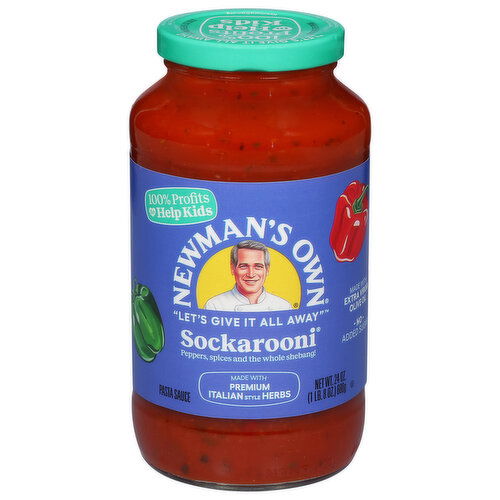 Newman's Own Pasta Sauce, Sockarooni