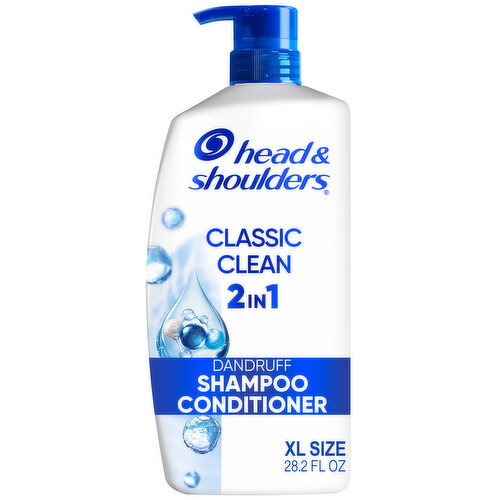 Head & Shoulders 2 in 1 Dandruff Shampoo and Conditioner, Classic Clean Image 1 of 6