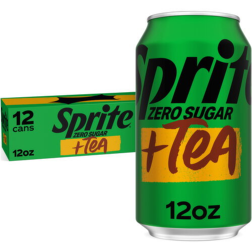 Sprite Zero Sugar Lemon-Lime Tea Soda Cans Image 1 of 11