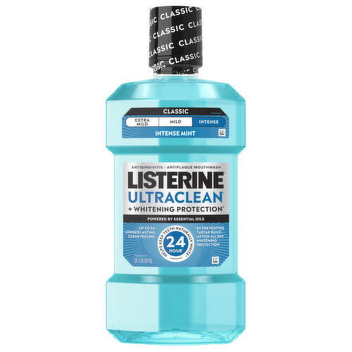 Listerine Classic Antigingivitis/Antiplaque Intense Mint Mouthwash