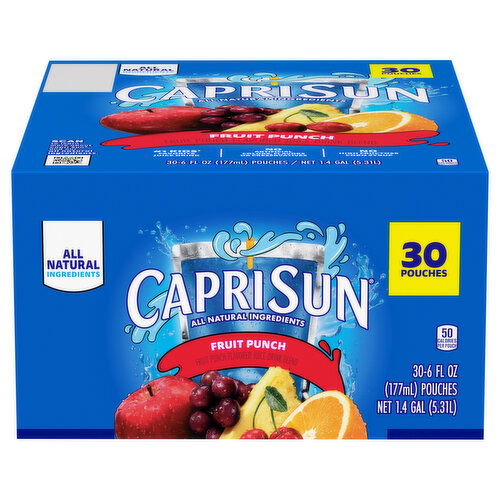 Capri Sun Fruit Punch Juice Drink Blend