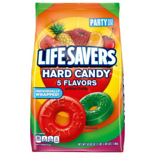 Life Savers Hard Candy, 5 Flavors, Party Size