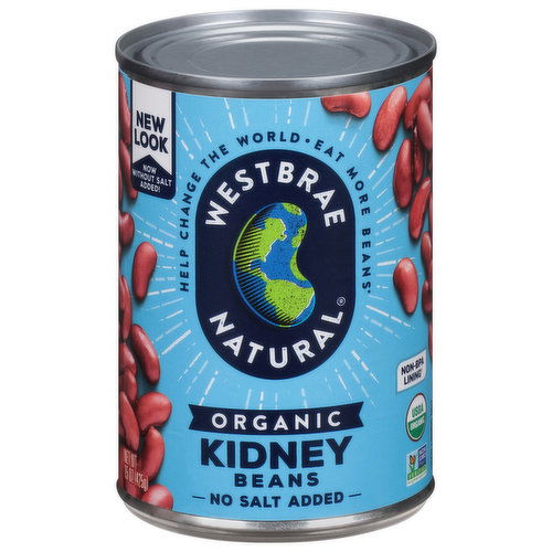 Westbrae Natural Kidney Beans, Organic