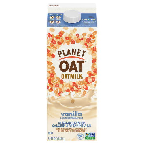 Planet Oat Vanilla Oatmilk Image 1 of 6