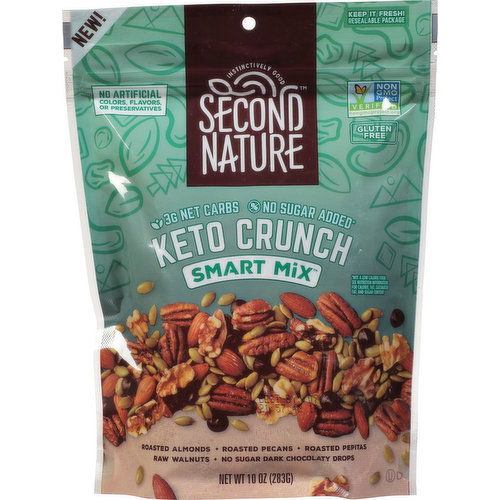 Second Nature Smart Mix, Keto Crunch