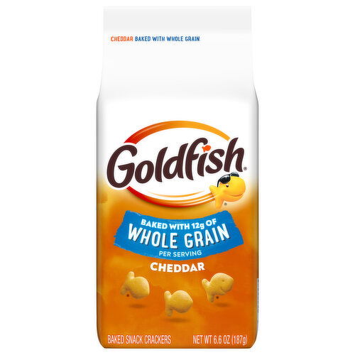 Goldfish Cheddar Baked Snack Crackers