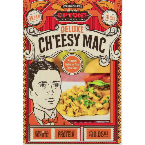 Uptons Naturals Cheesy Mac, Deluxe