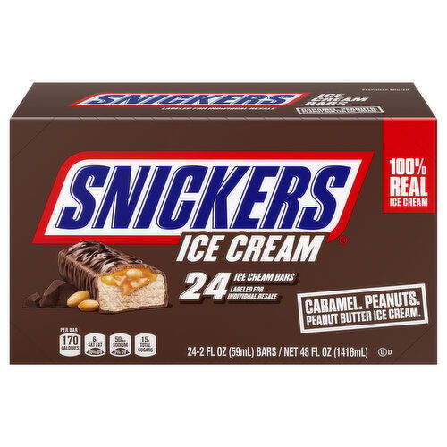 Snickers Ice Cream Bars