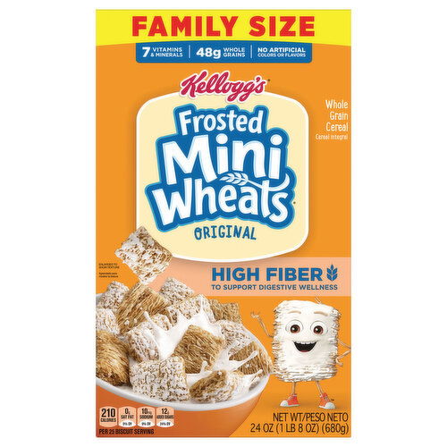 Frosted Mini-Wheats Whole Grain Original Cereal Family Size