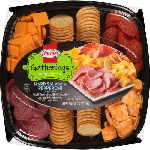 Hormel Party Tray, Hard Salami & Pepperoni