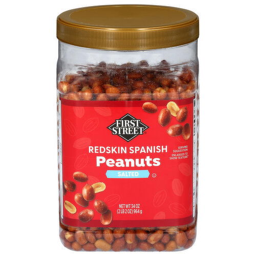 First Street Redskin Spanish Salted Peanuts