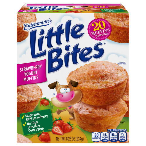 Entenmann's Strawberry Yogurt Muffins