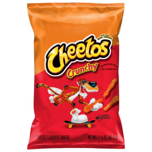 Cheetos Cheese Flavored Snacks, Crunchy