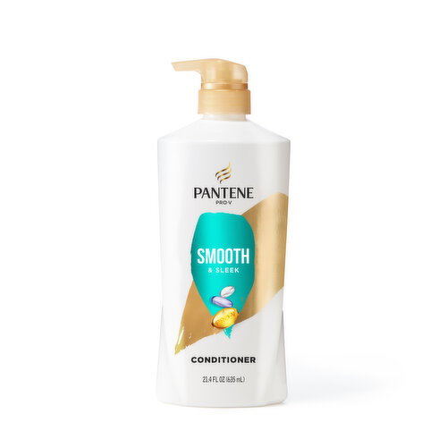 Pantene Smooth & Sleek 72 HR Smoothness Contitioner Image 1 of 6