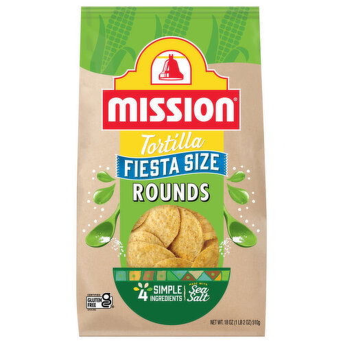 Mission Rounds Fiesta Size Tortilla