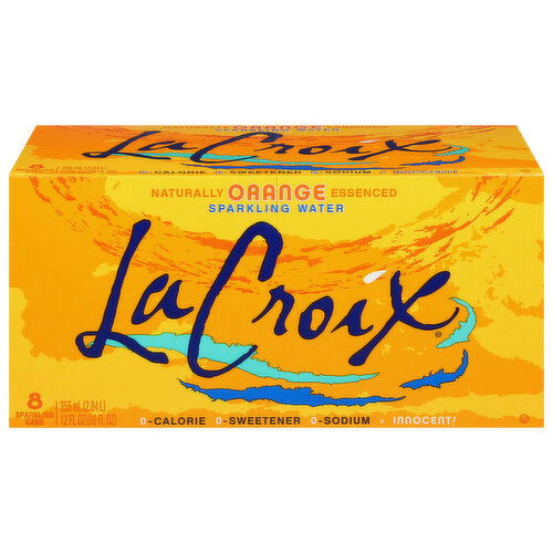 LaCroix Sparkling Water, Orange