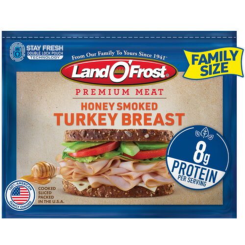 Land O'Frost Honey Smoked Turkey Breast Image 1 of 10