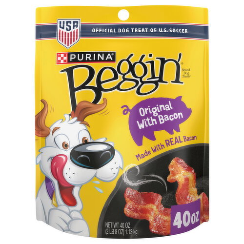 Beggin' Original with Bacon Dog Treats Image 1 of 5