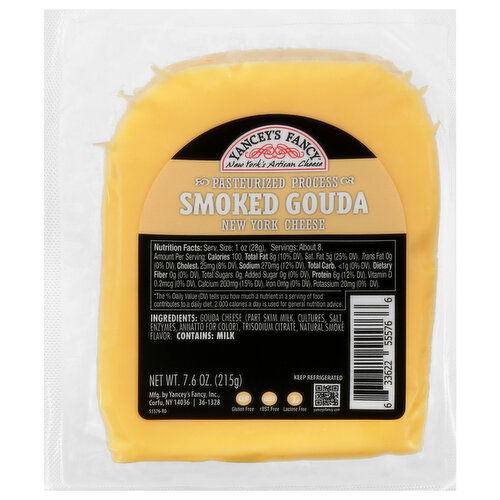 Yancey's Fancy New York Smoked Gouda Cheese