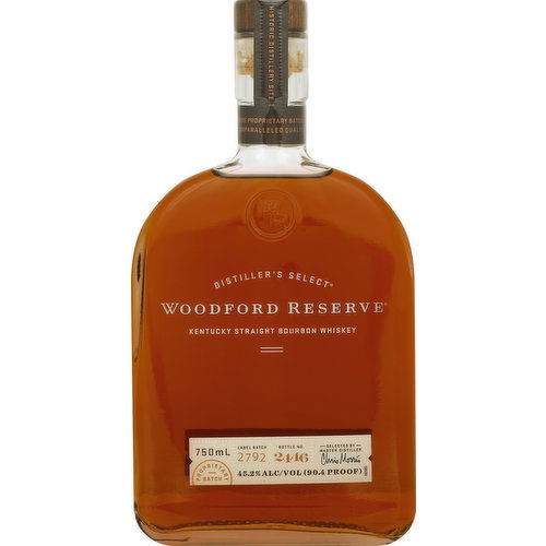 Woodford Reserve Bourbon, Kentucky Straight Bourbon Whiskey