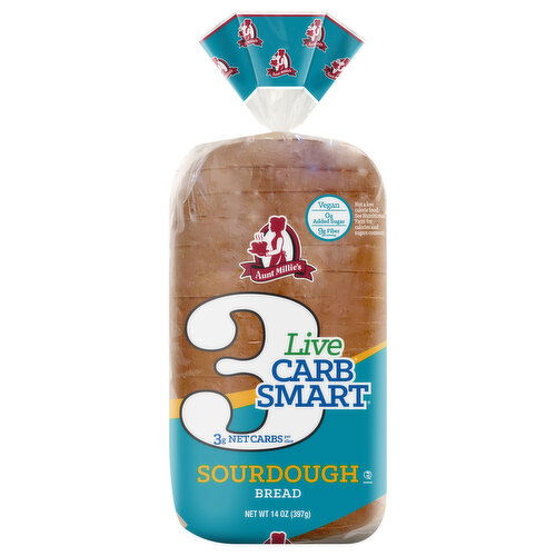 Aunt Millie's Live Carb Smart Sour Bread