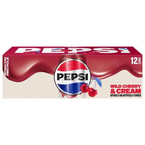 Pepsi Wild Cherry & Cream Soda