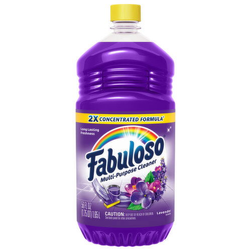 Fabuloso Multi-Purpose Cleaner, 2X Concentrated Formula, Lavender