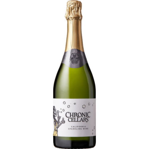 Chronic Cellars Sparkling White Wine, Spritz & Giggles, California