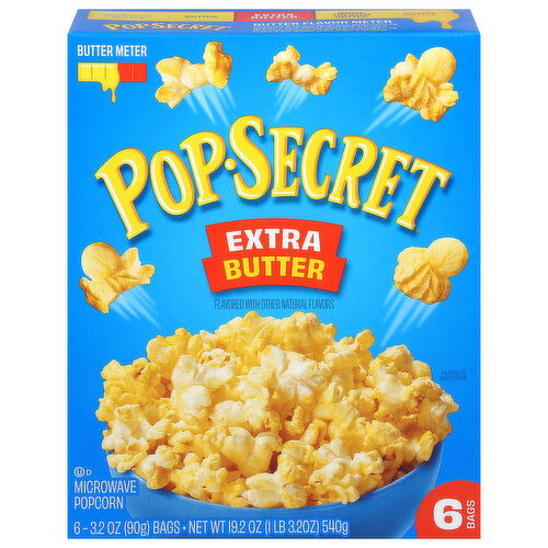 Pop-Secret Extra Butter Microwave Popcorn