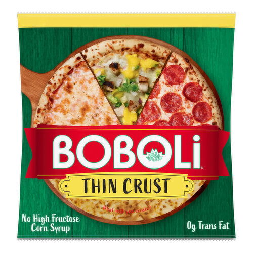 Boboli White Thin Crust, 10 oz
