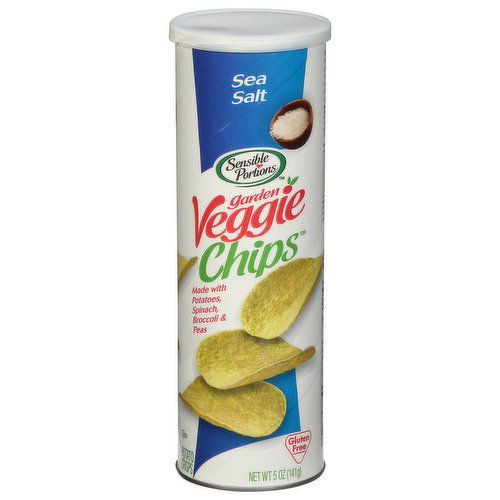 Sensible Portions Potato and Vegetable Crisps, Sea Salt