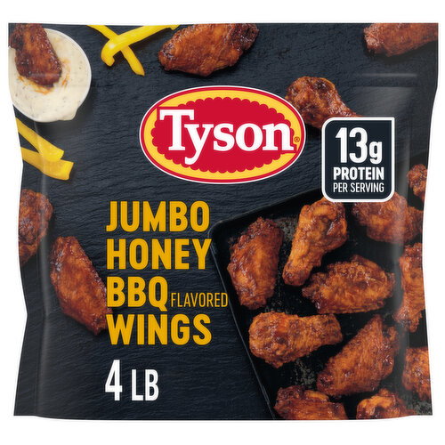 Tyson Frozen Honey BBQ Flavored Wings