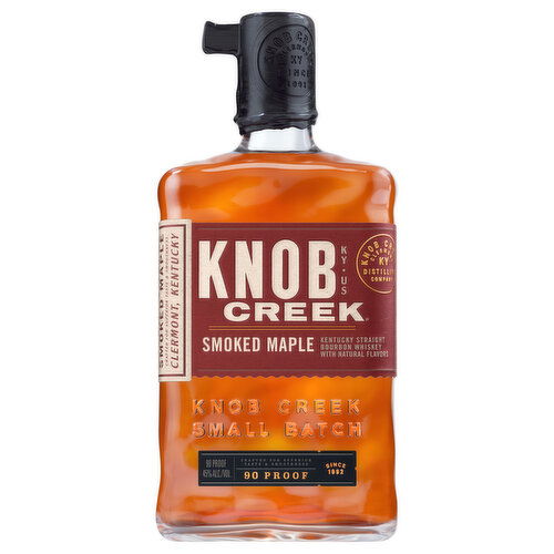 Knob Creek Bourbon Whiskey, Smoked Maple